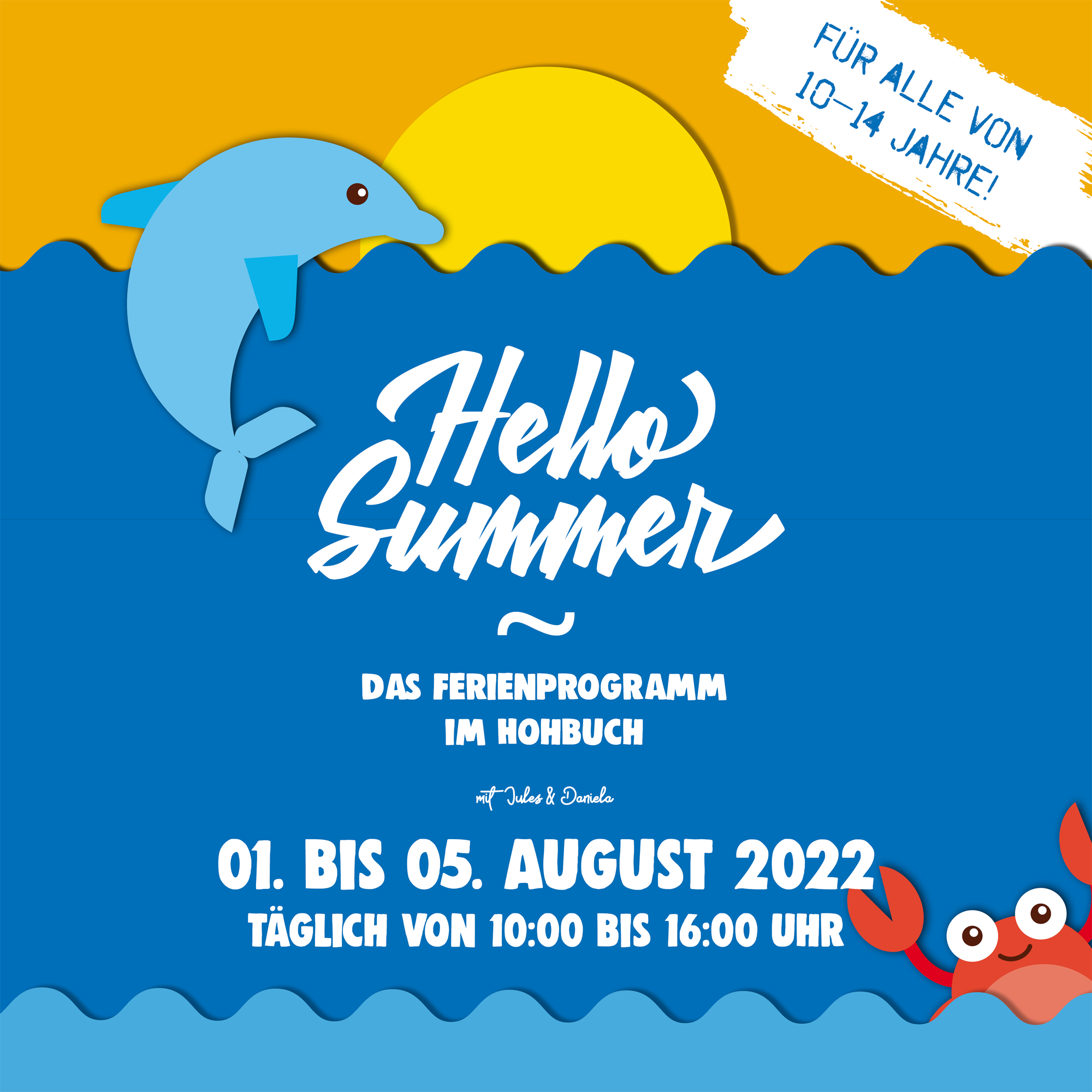 Hello Summer – Das Ferienprogramm im Hohbuch