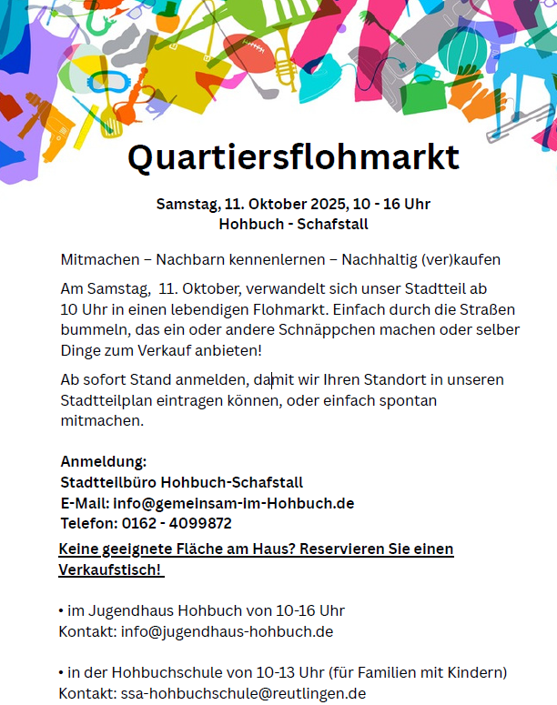 Quartiersflohmarkt